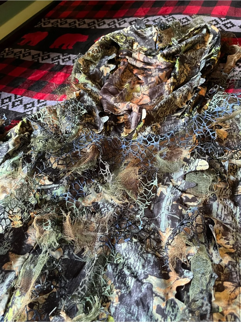 Halloween Ghillie Suit Costume - Kids XL